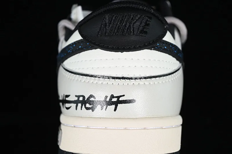 All Categories Nk SB Dunk Series Nk SB Dunk Low Low-top sneakers Nk Dunk Low Retro Panda Prank Space Exploration Star Trek Customized version of deconstructed straps retro distressed Panda low-top sneakers DD1391-100